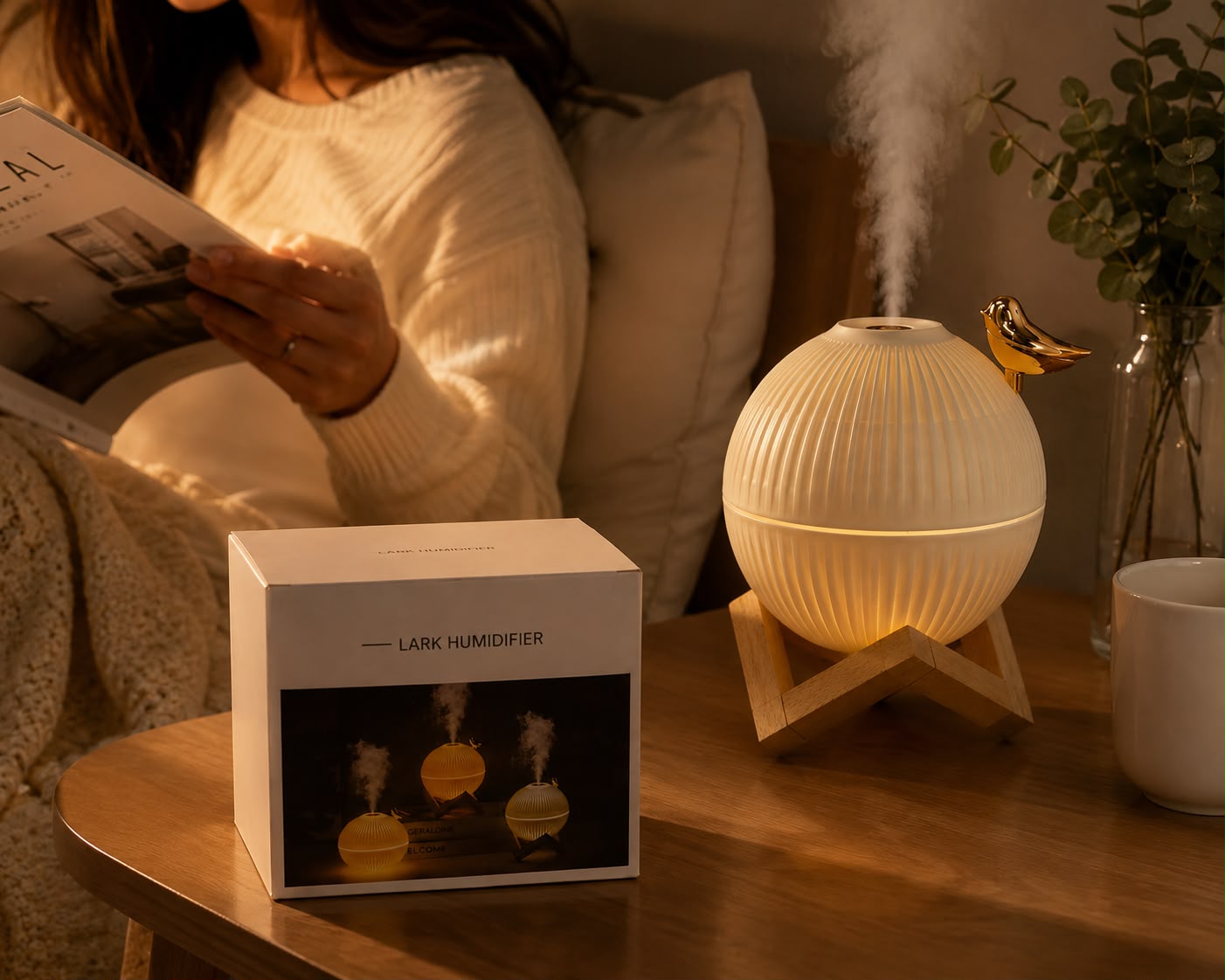 HUMIDIFICADOR ELEGANTE