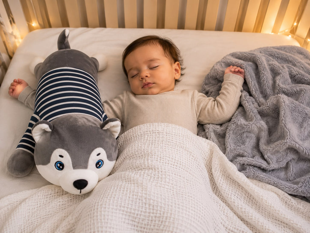 PELUCHE Y COBIJA DE PERRO. P