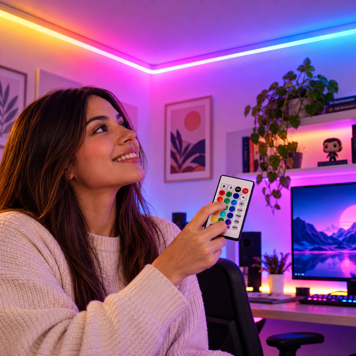 Cinta LED Plana Inteligente de 5 Metros