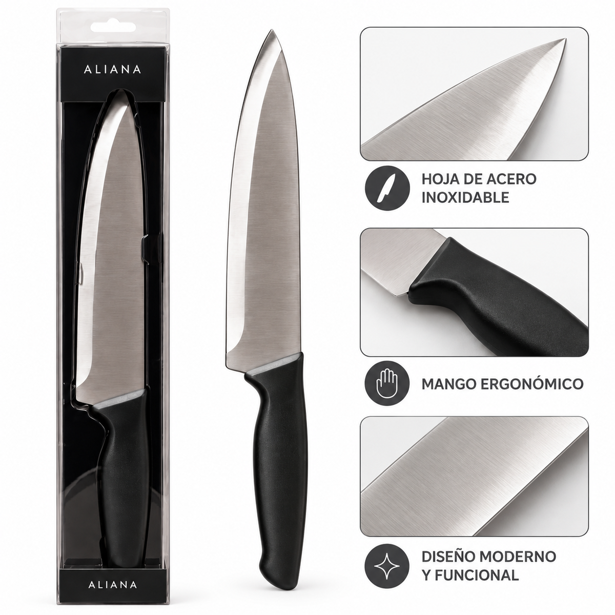 Cuchillo Chef Urban ALANA de 30 cm