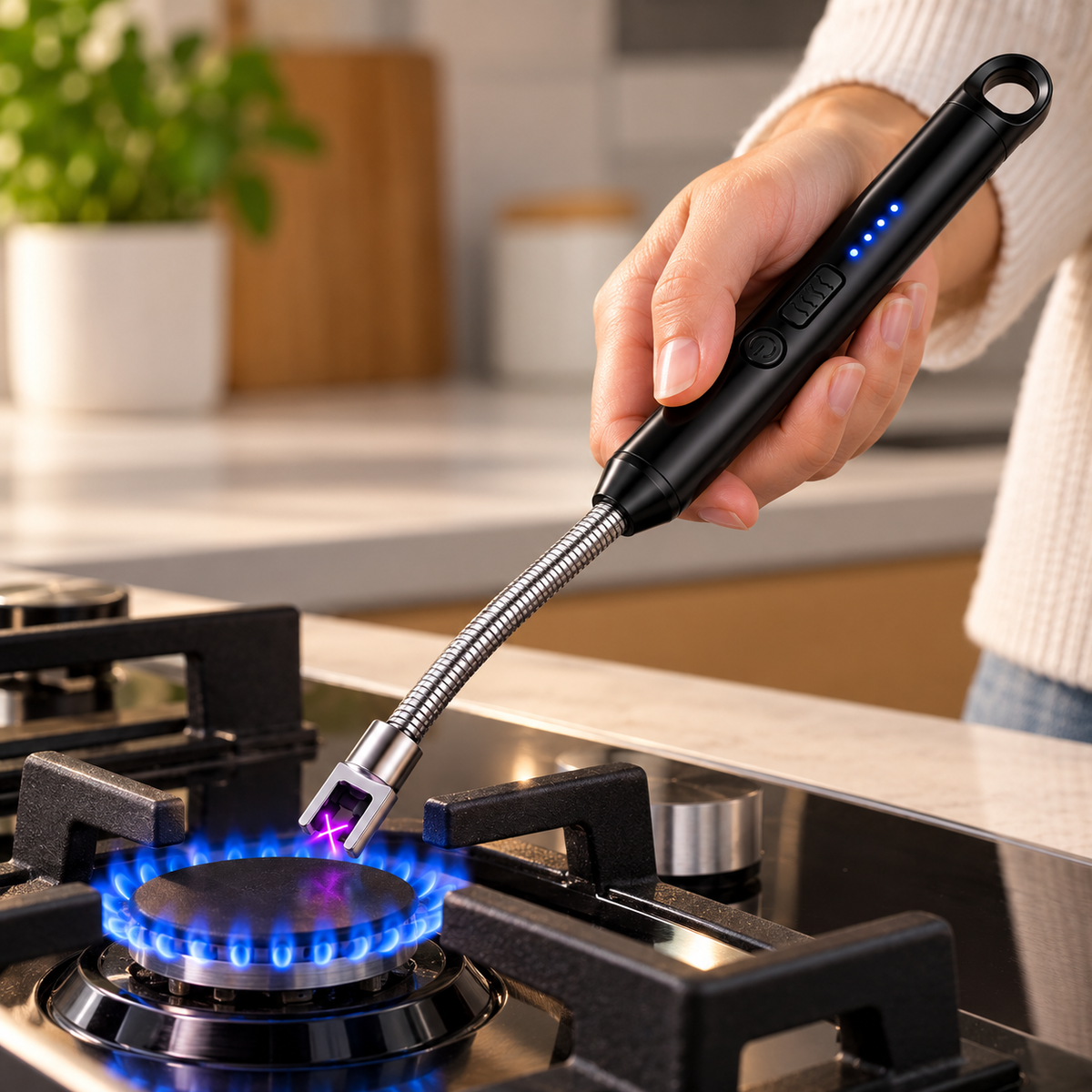 Encendedor de Arco Eléctrico Recargable
