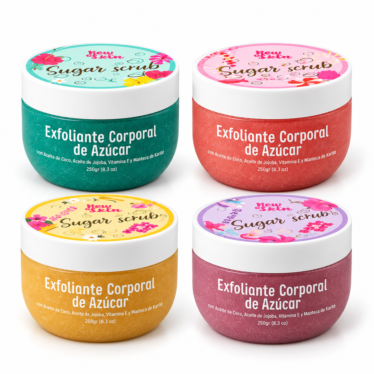 Exfoliante Corporal de Azúcar Key Love