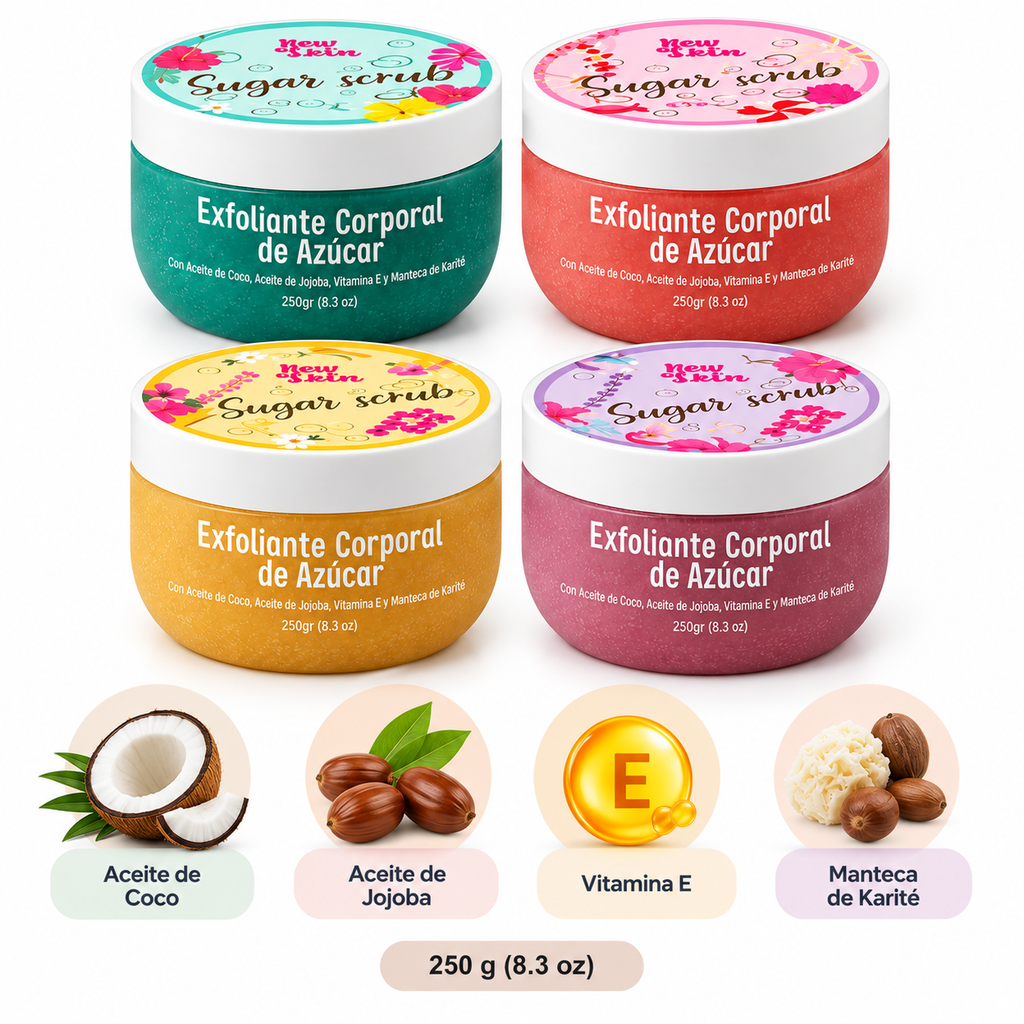 Exfoliante Corporal de Azúcar Key Love