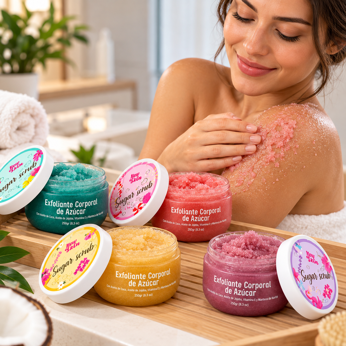Exfoliante Corporal de Azúcar Key Love