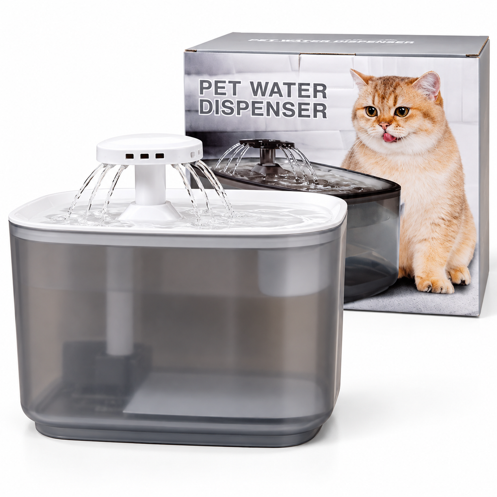 FUENTE DISPENSADORA DE AGUA PARA MASCOTAS