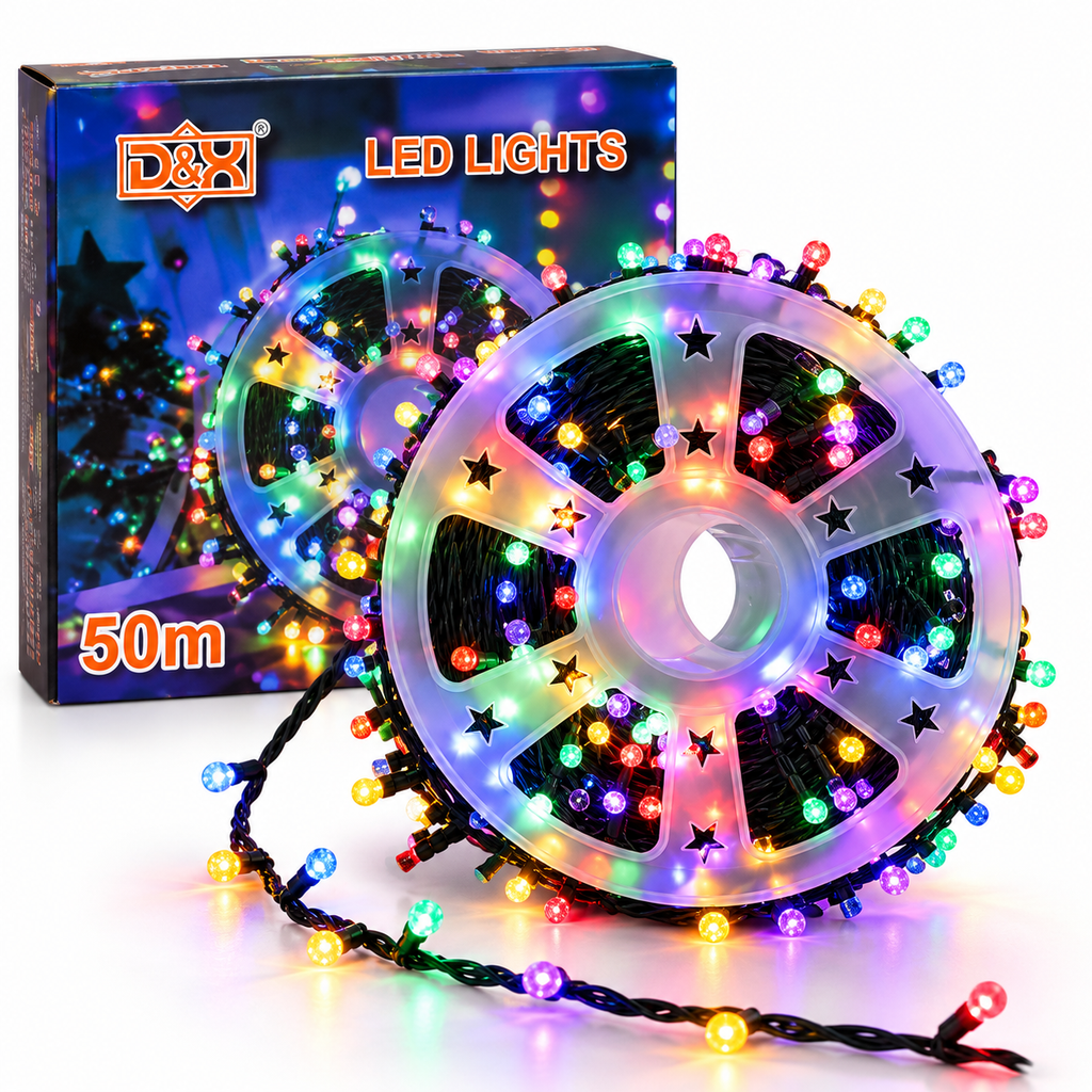 Guirnalda Lineal de Luces LED Multicolor de 50 Metros