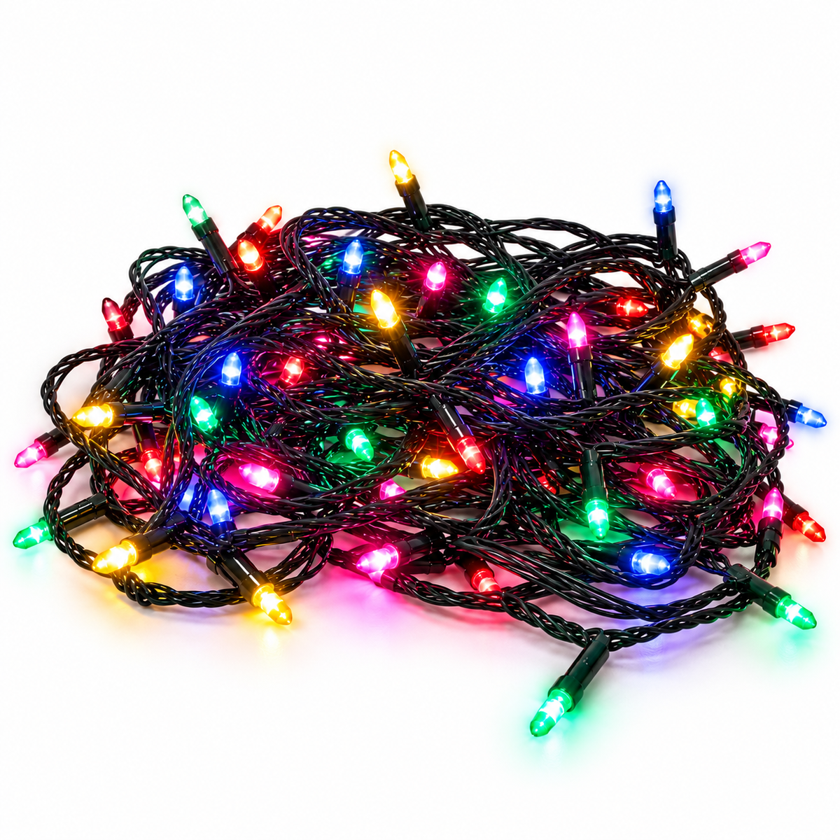 Guirnalda Lineal de Luces Navideñas Multicolor de 8 Metros