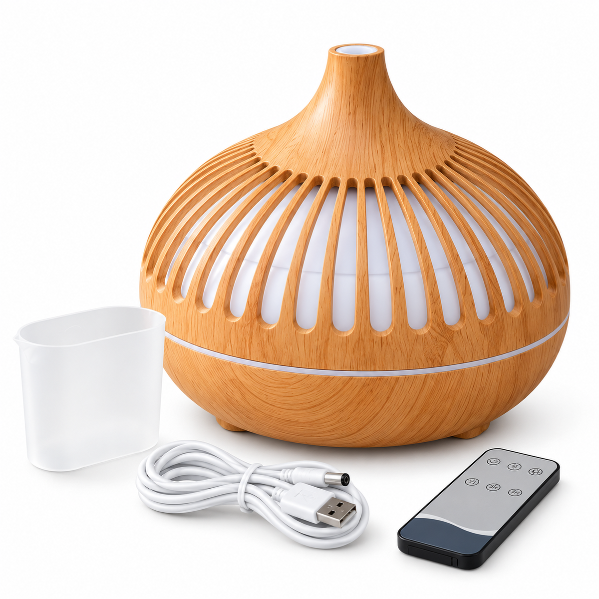 Humidificador ALANA Capillo Bambú de 500 ml
