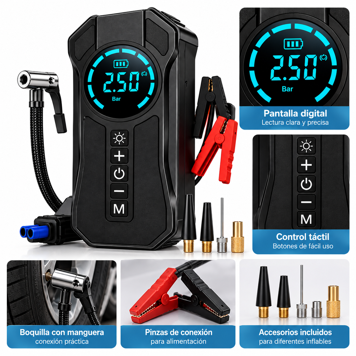 Infladora Portátil TREQA POW-12