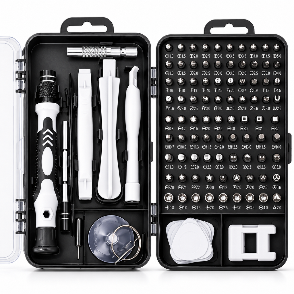 Kit de Destornilladores de Precisión 115 en 1