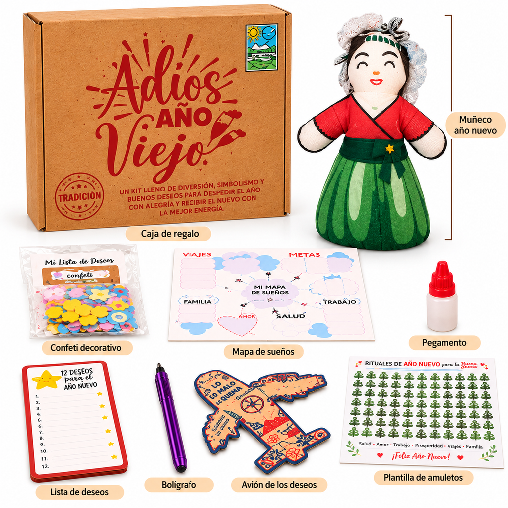 Kit de Muñecos de Año Nuevo