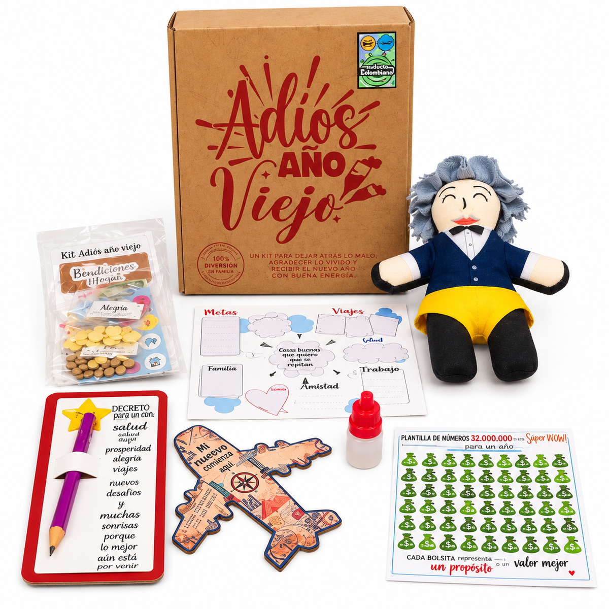 Kit de Muñecos de Año Nuevo