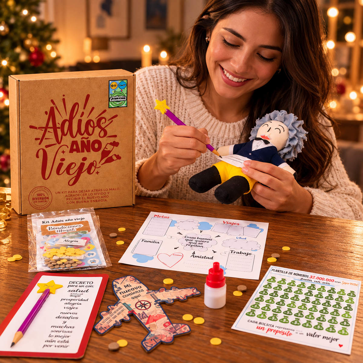Kit de Muñecos de Año Nuevo