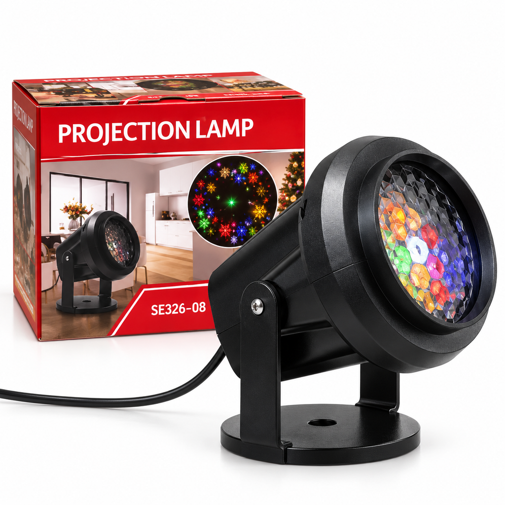 Láser Proyector de Figuras Navideñas