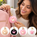 Llavero de Huella en Peluche