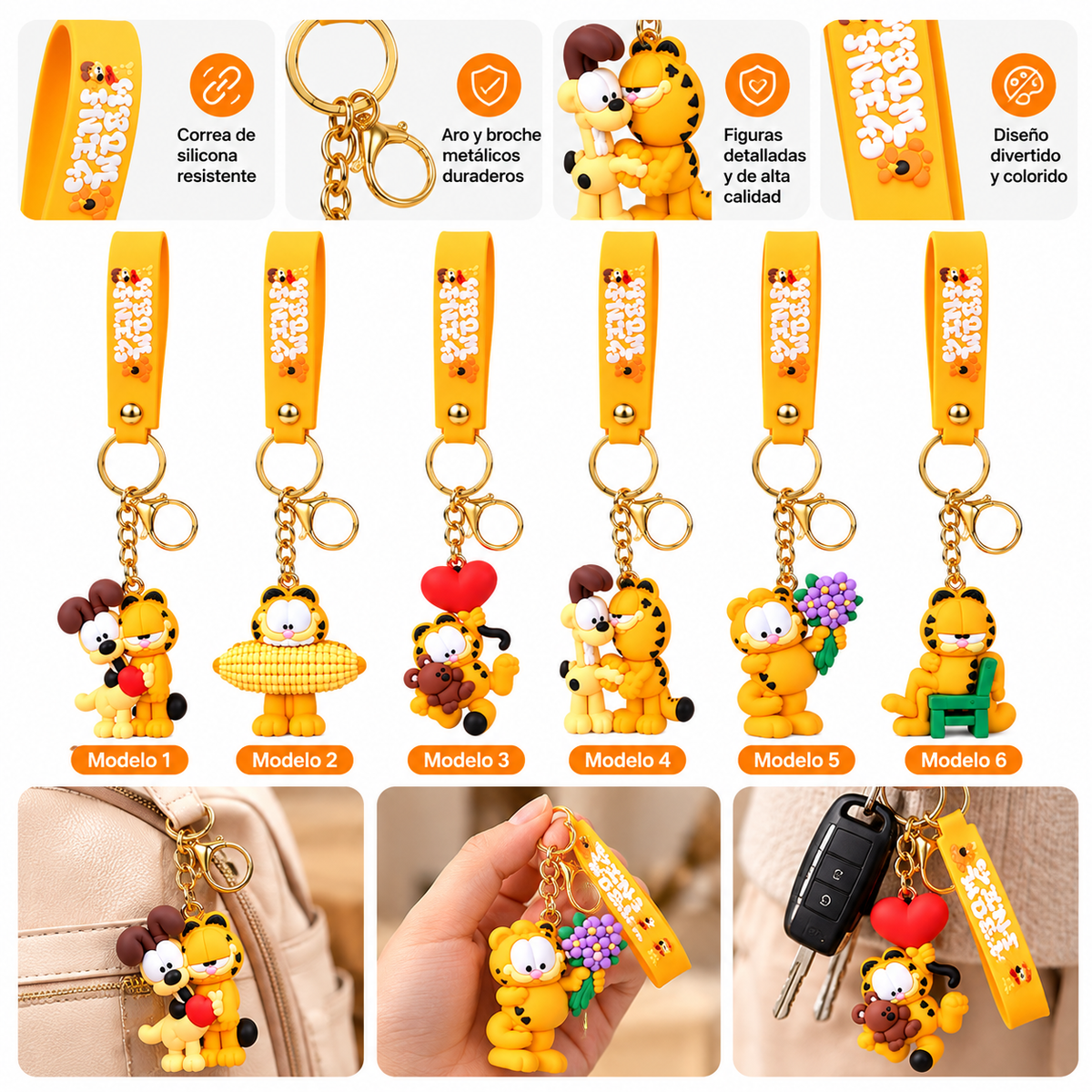 Llaveros de Garfield