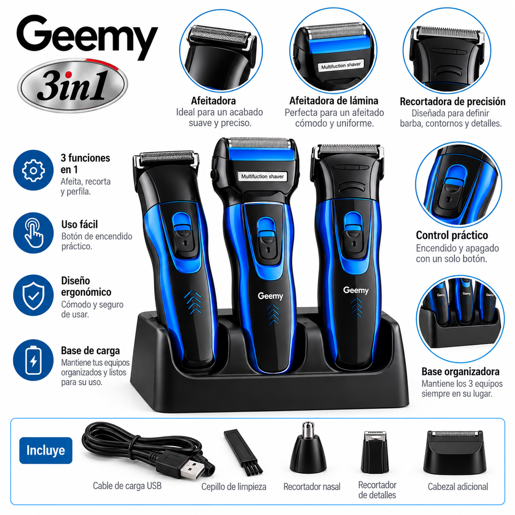 Máquina 3 en 1 GEEMY