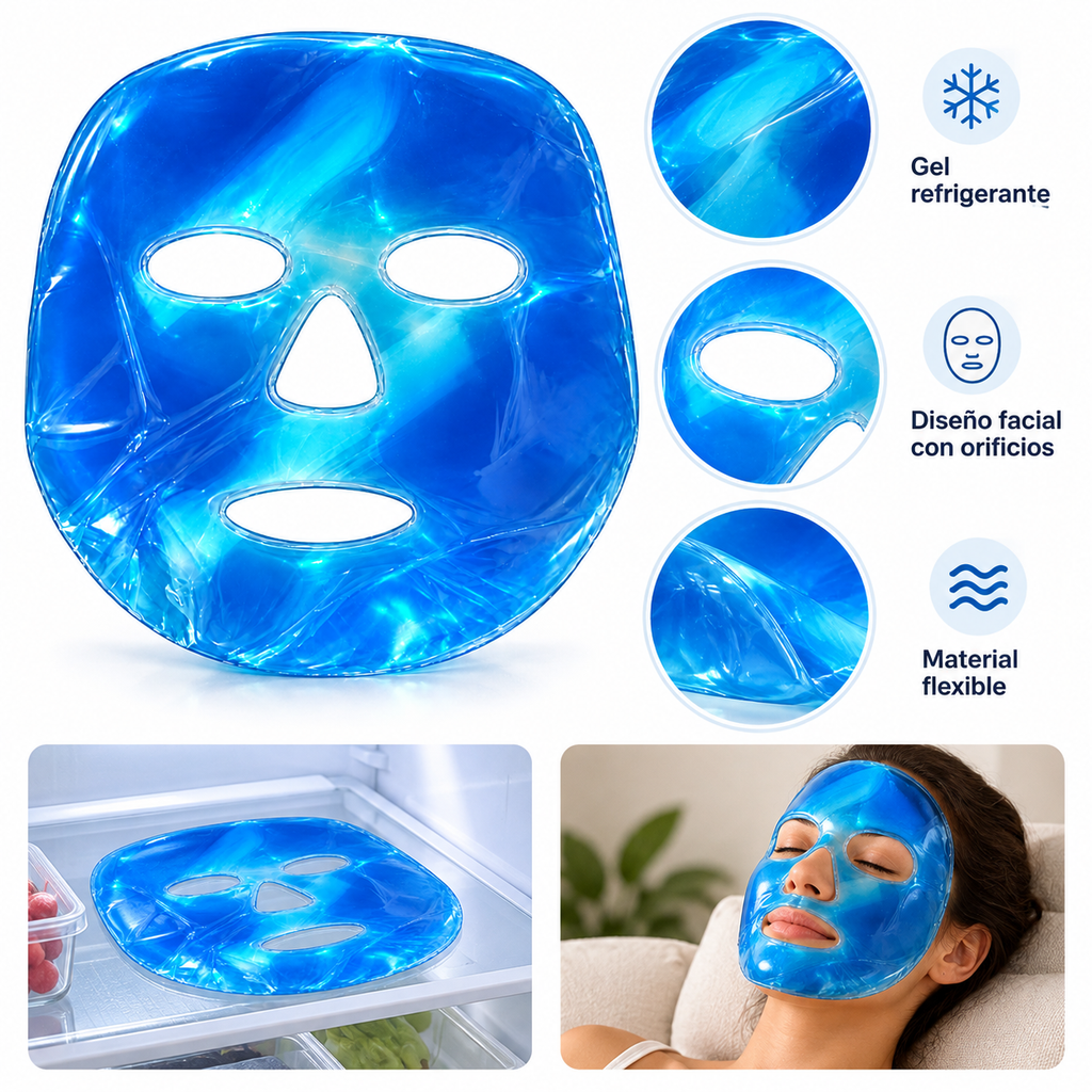 Máscara Facial de Gel