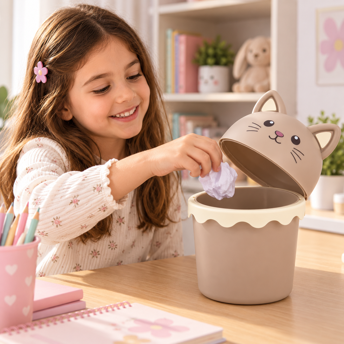 Mini Caneca con Diseño de Gatito