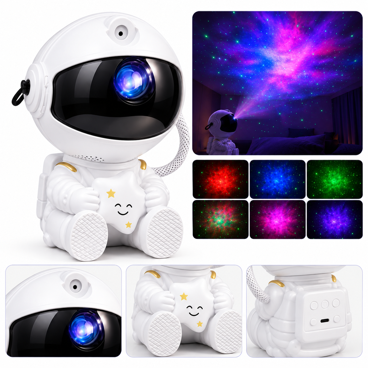 Mini Proyector de Astronauta