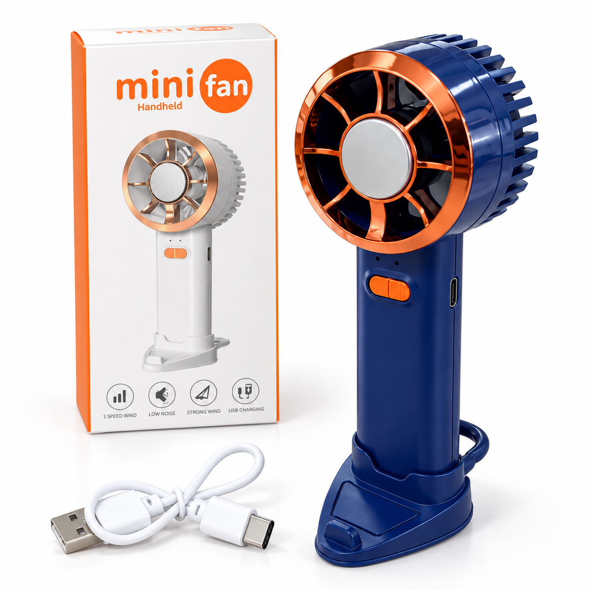 Mini Ventilador Portátil Recargable