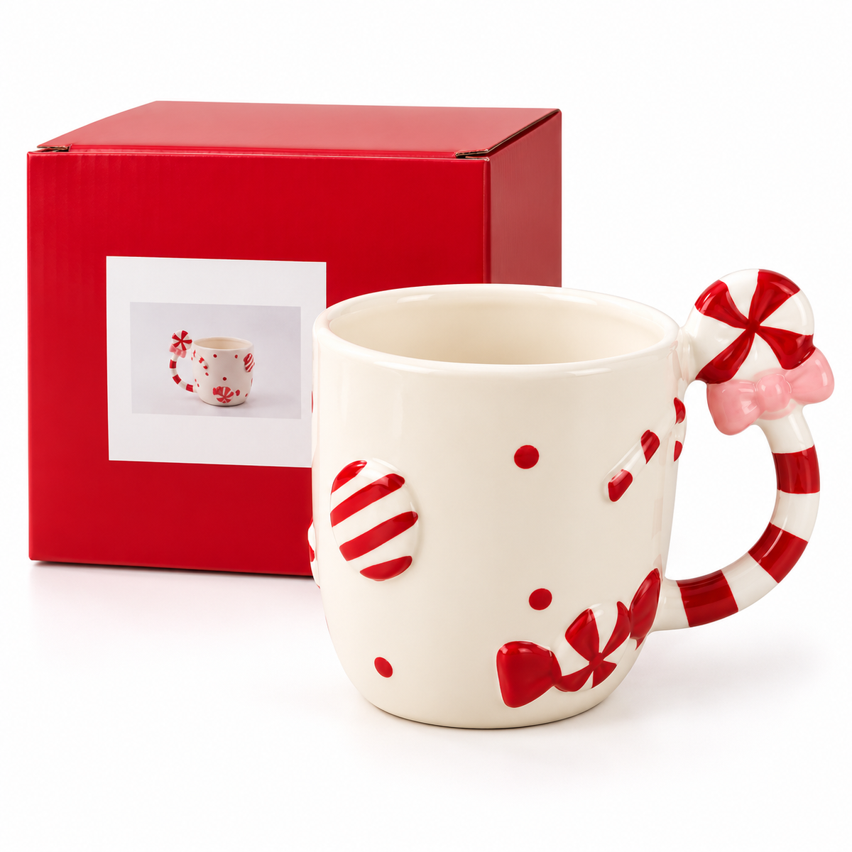Mug Navideño de Cerámica