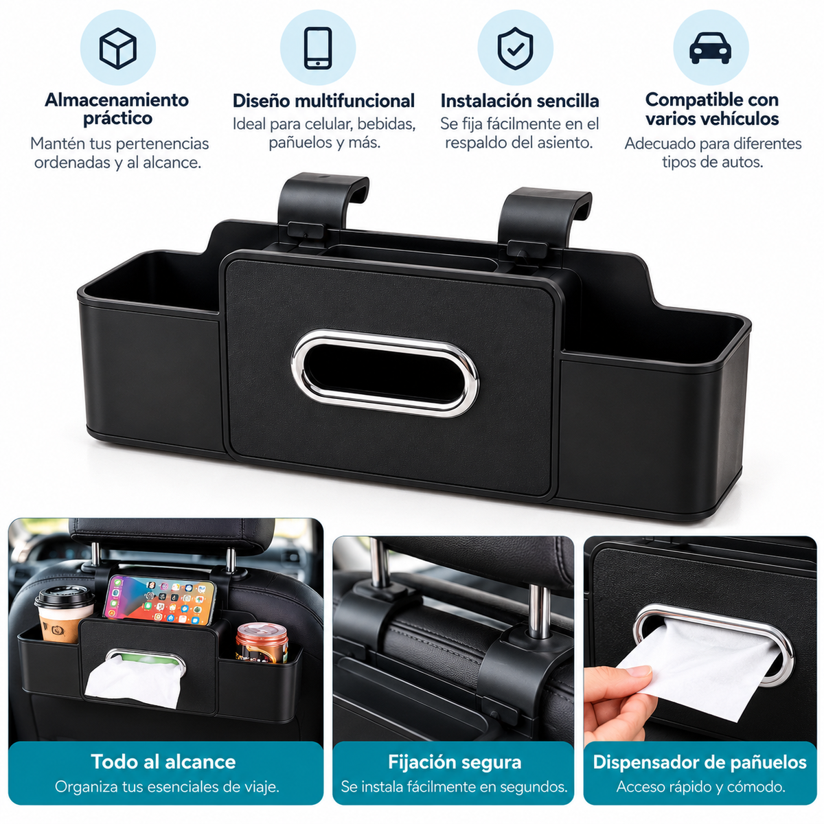 ORGANIZADOR PARA SILLA DE CARRO