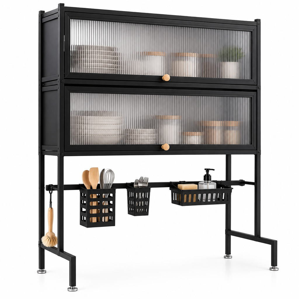 Organizador Escurridor de Cocina de 2 Niveles