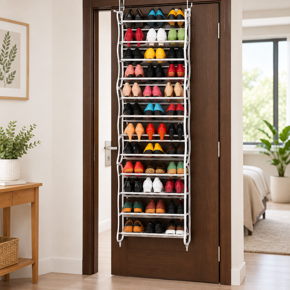 Organizador de Zapatos Colgante para Puerta