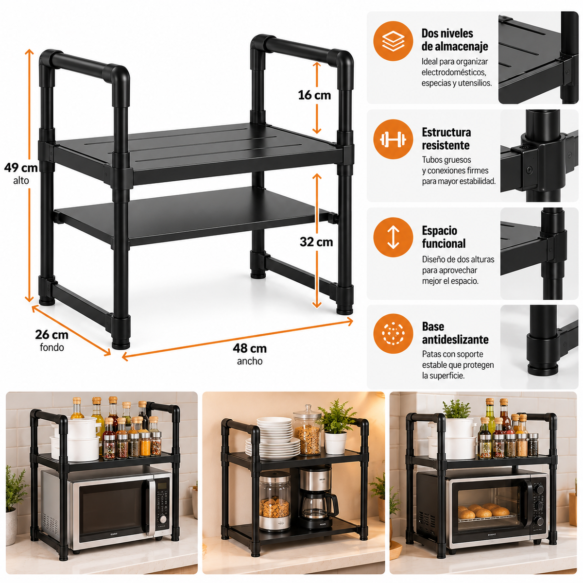 Organizador para Microondas