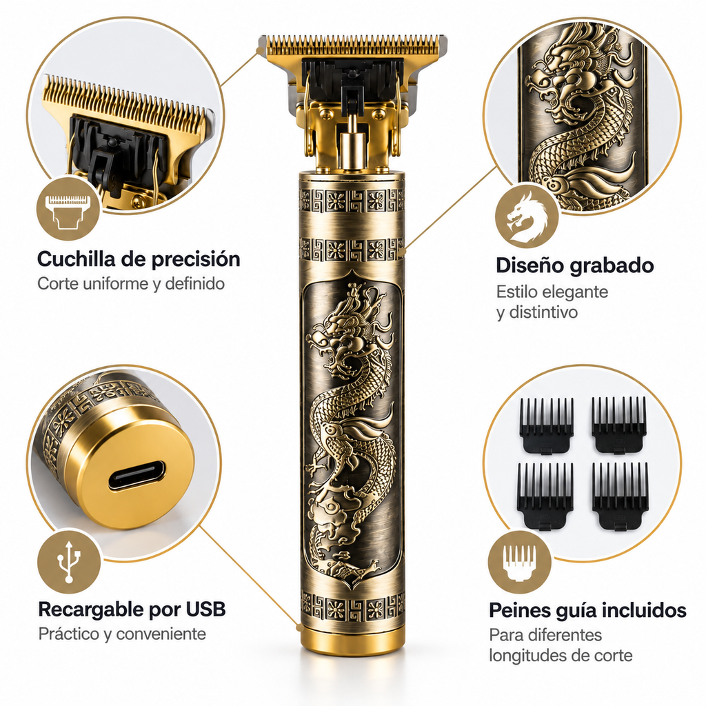 Patillera WER Recargable con Cuchilla en T
