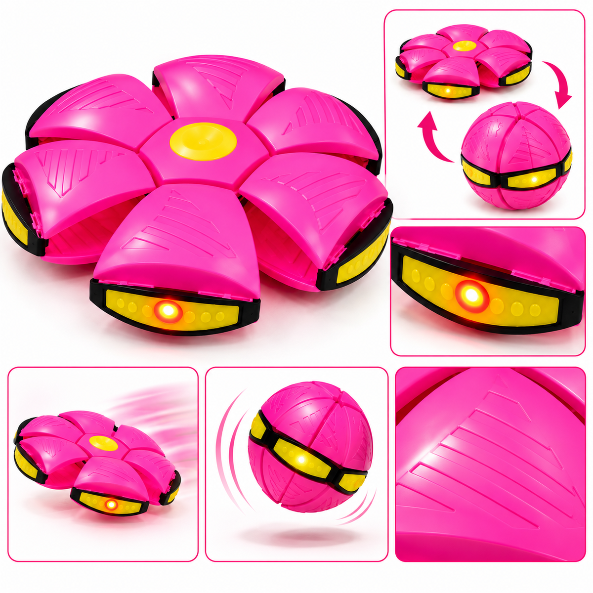 Pelota Saltarina Transformable con Luces
