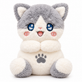 Peluche Gato con Movimiento de Respiración