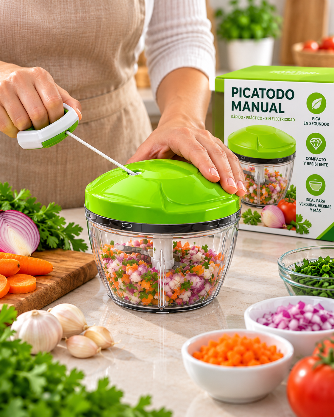 Picatodo Manual BELSCOOP K96-10 de 500 ml