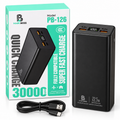 Power Bank de 30.000 mAh con Carga Rápida