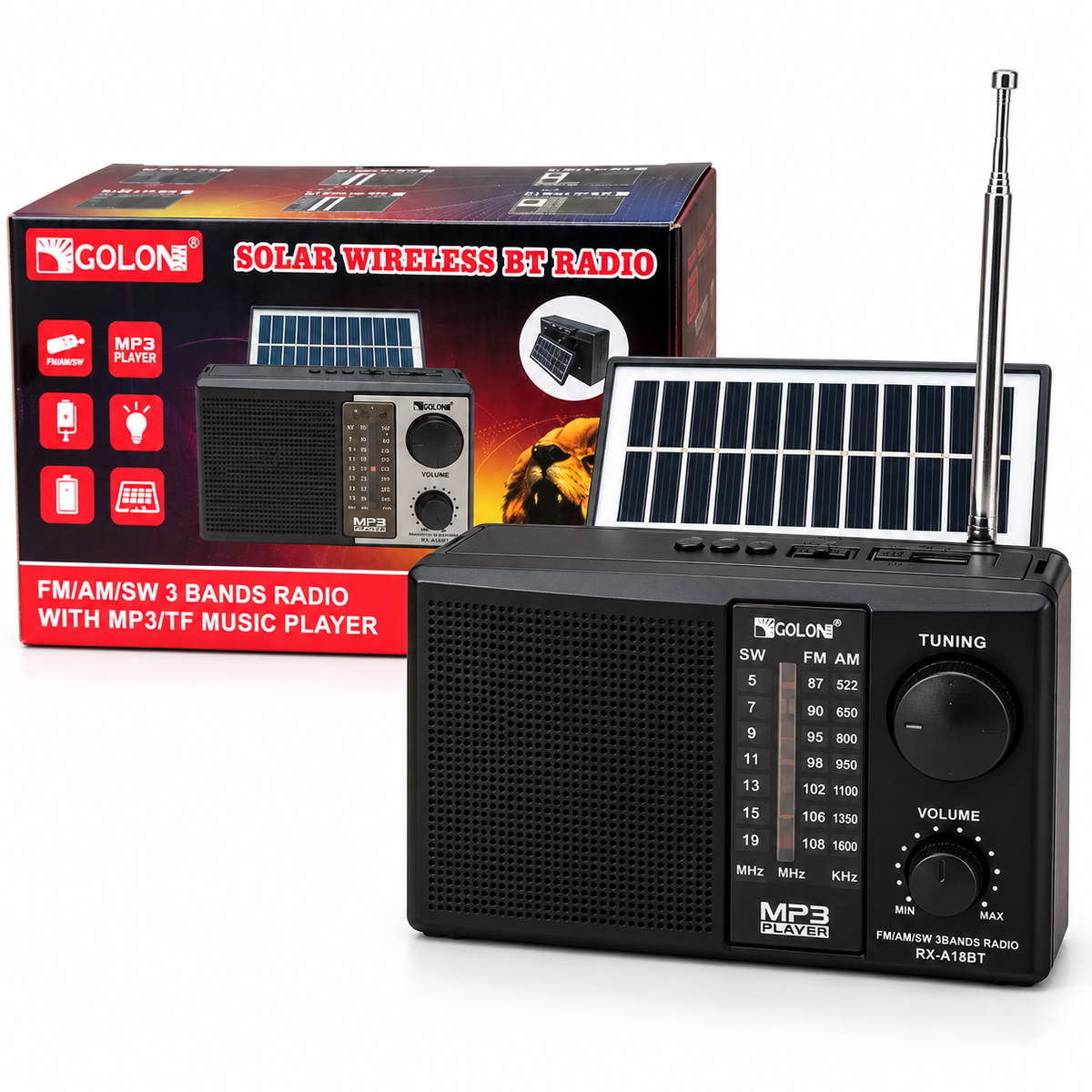 Radio GOLON RX-A18BT
