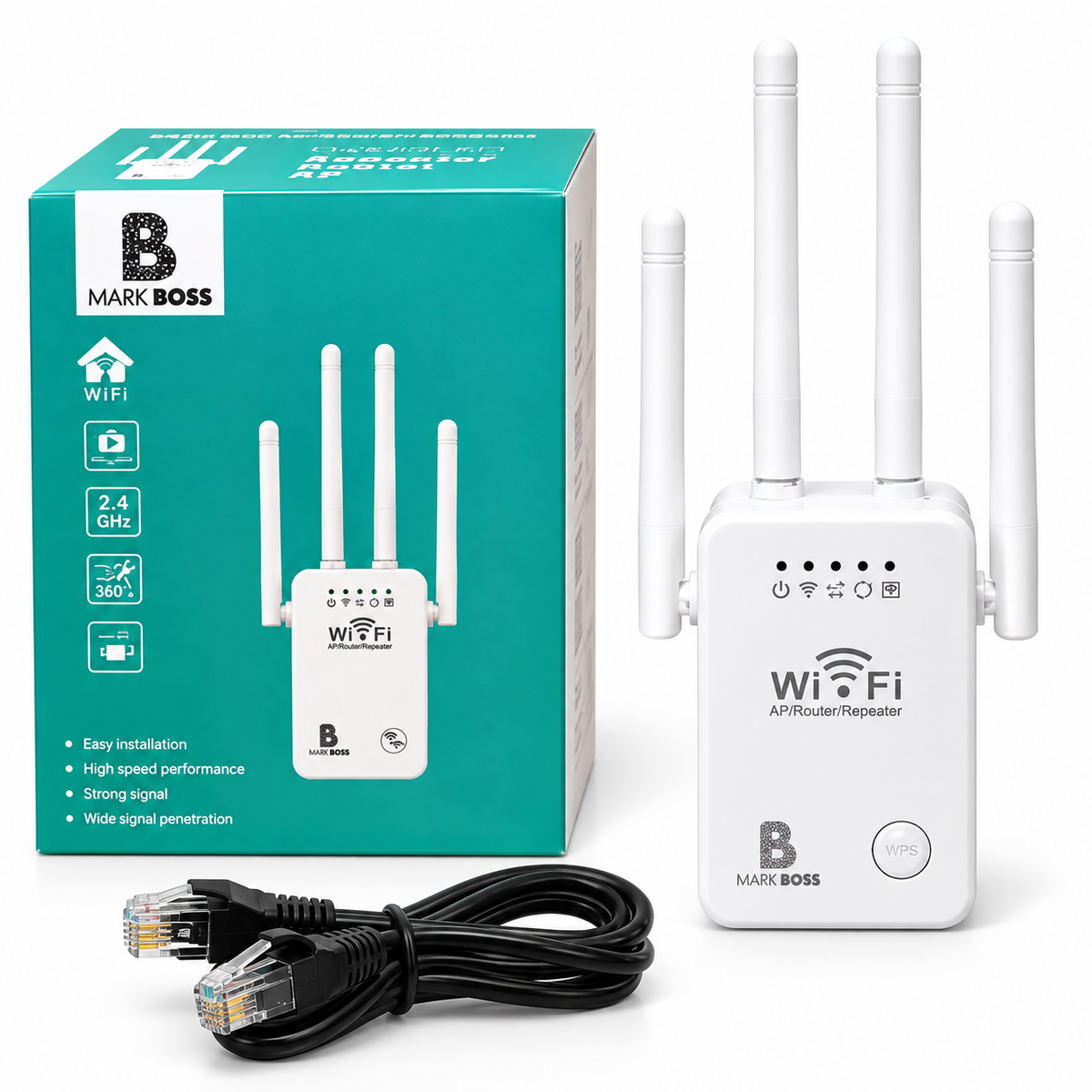 Repetidor de Señal Wi-Fi de hasta 300 Mbps