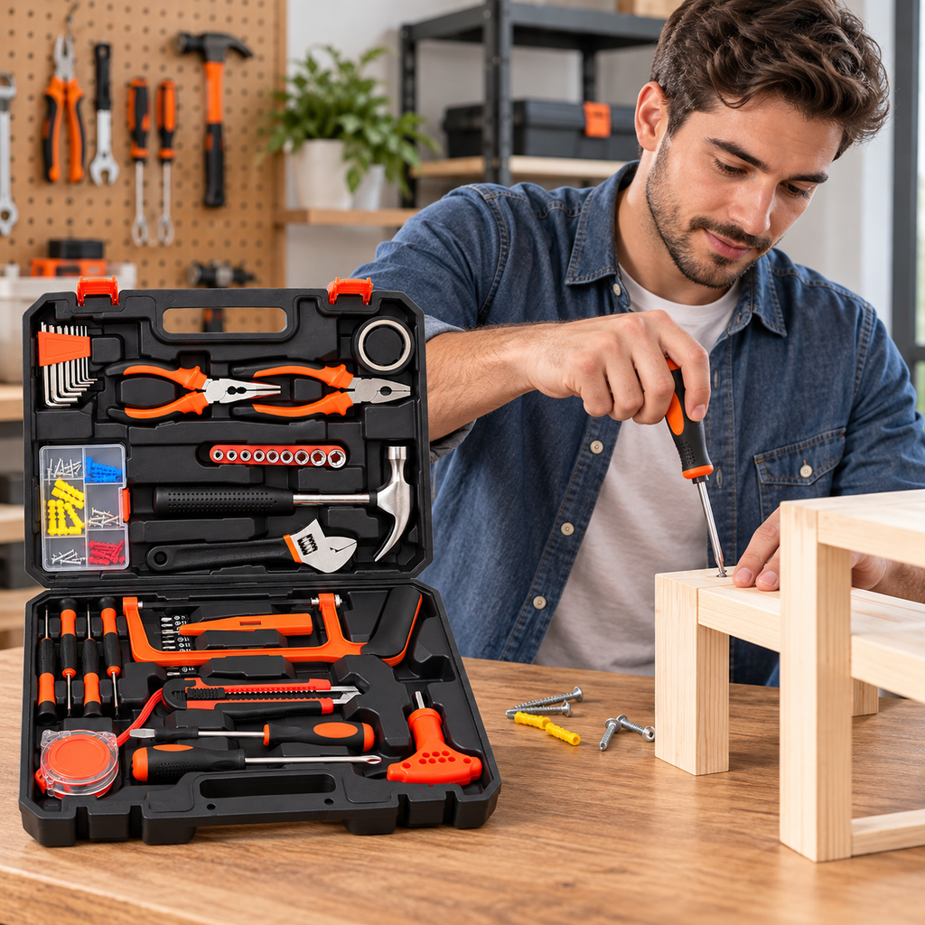 Set de Herramientas con Maletín Organizador
