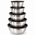 Set de Bowls x5 con Tapa