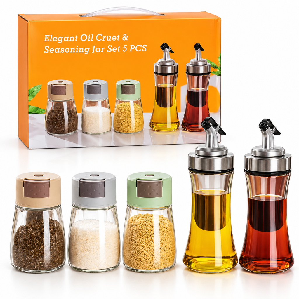 Set de Especieros de 5 Piezas