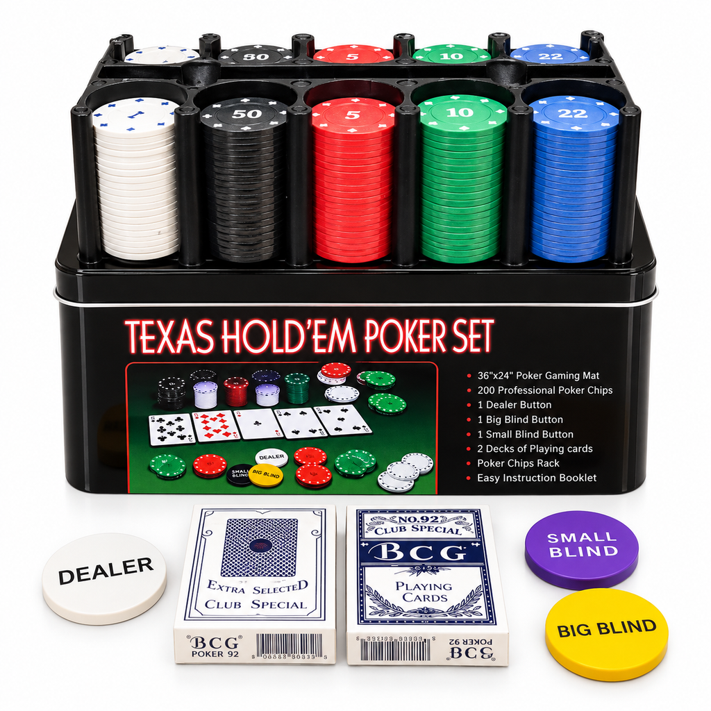 Set de Póker Texas Hold’em
