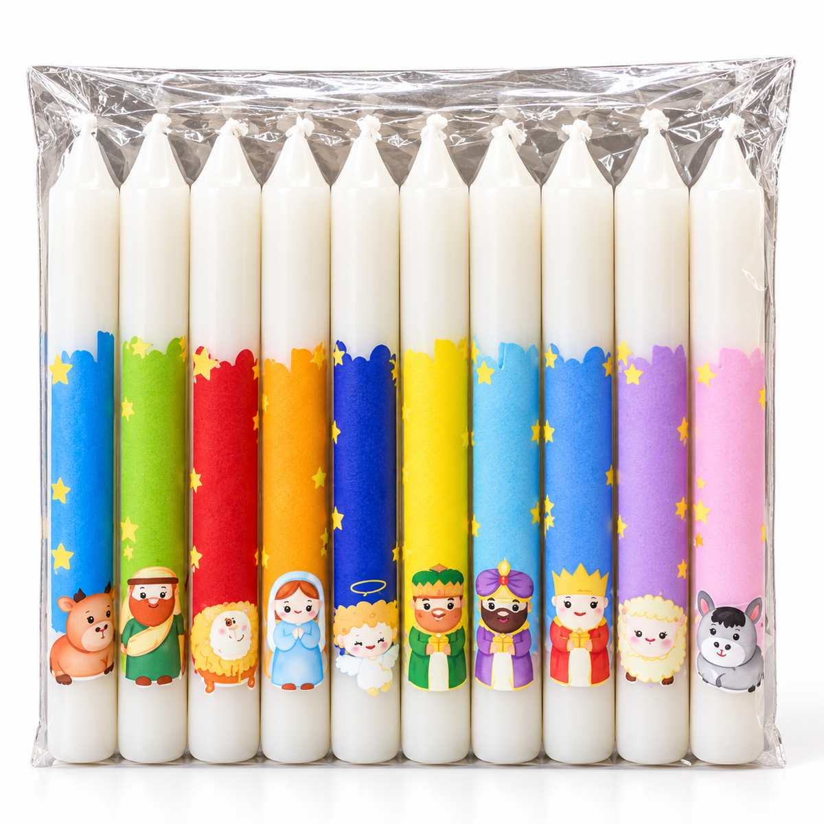 Set de Velas Personalizadas x10.E7N2