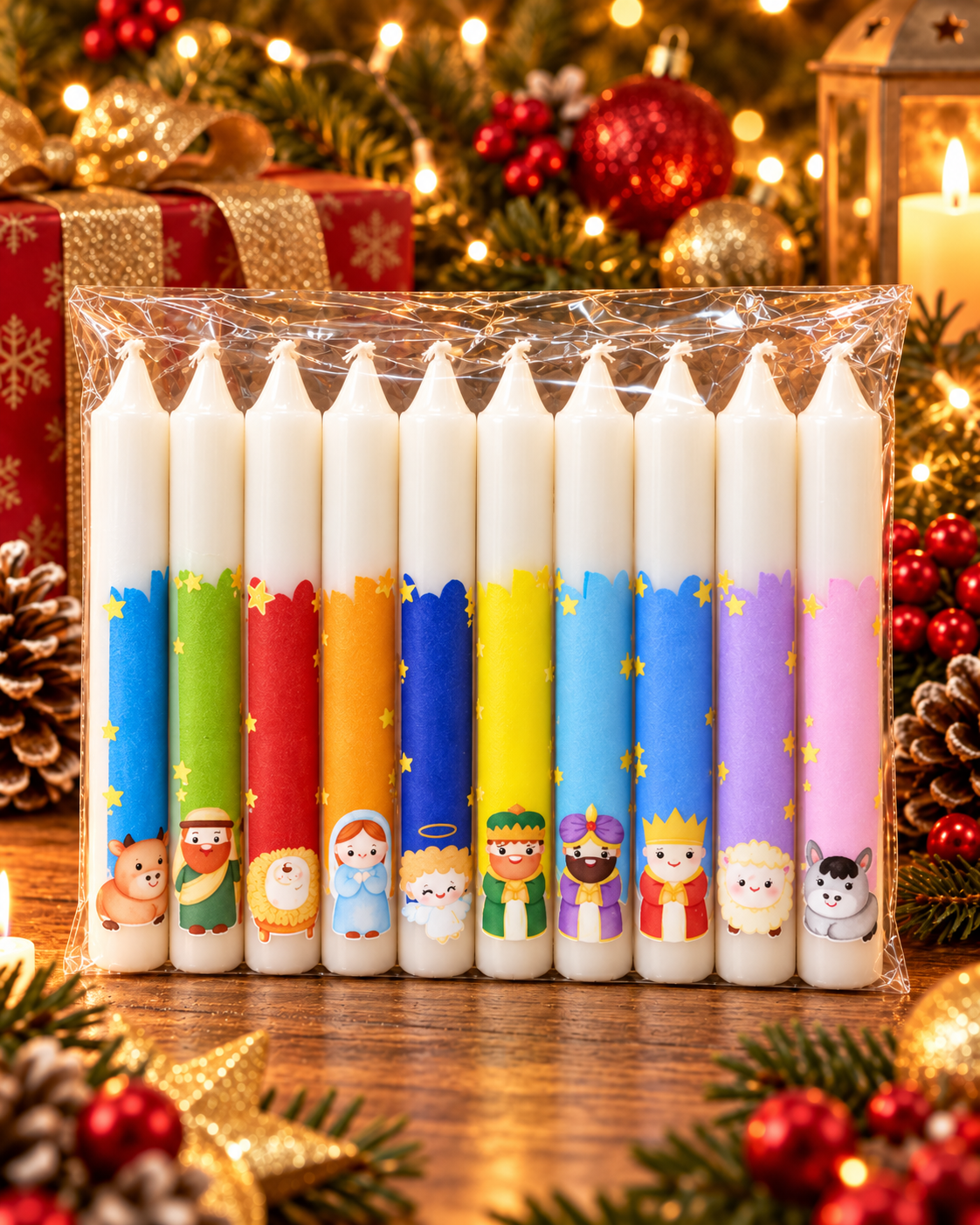 Set de Velas Personalizadas x10.E7N2