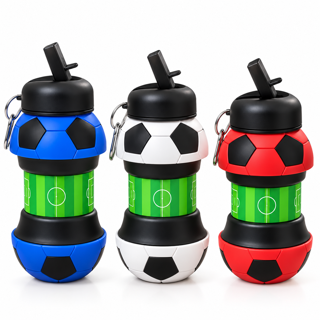 Termo Deportivo con Diseño de Balón de Fútbol