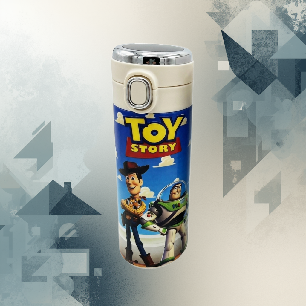 Termo Infantil de Acero Inoxidable Minecraft y Toy Story