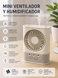 MINI VENTILADOR HUMIDIFICADOR