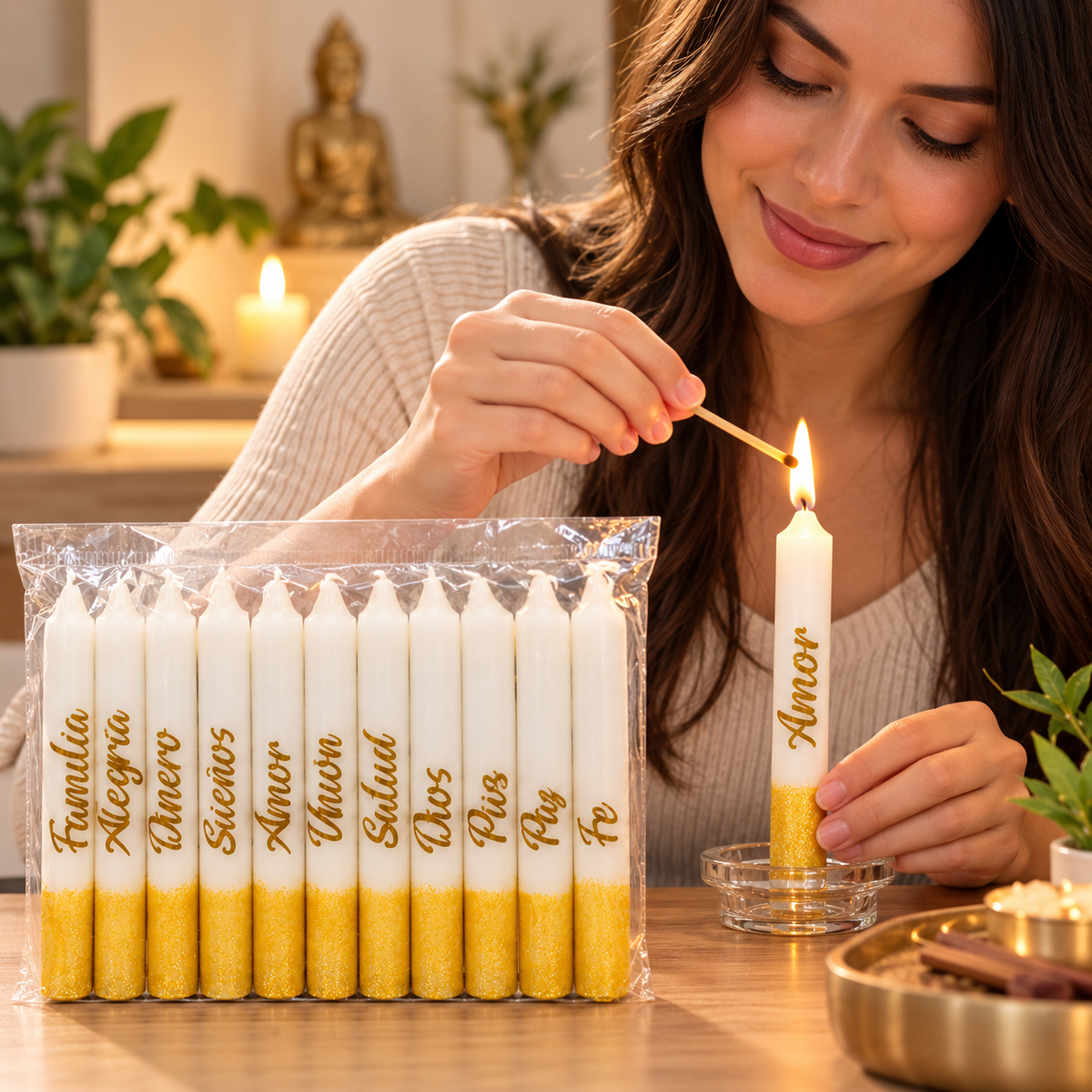 Set de Velas de los Deseos x10