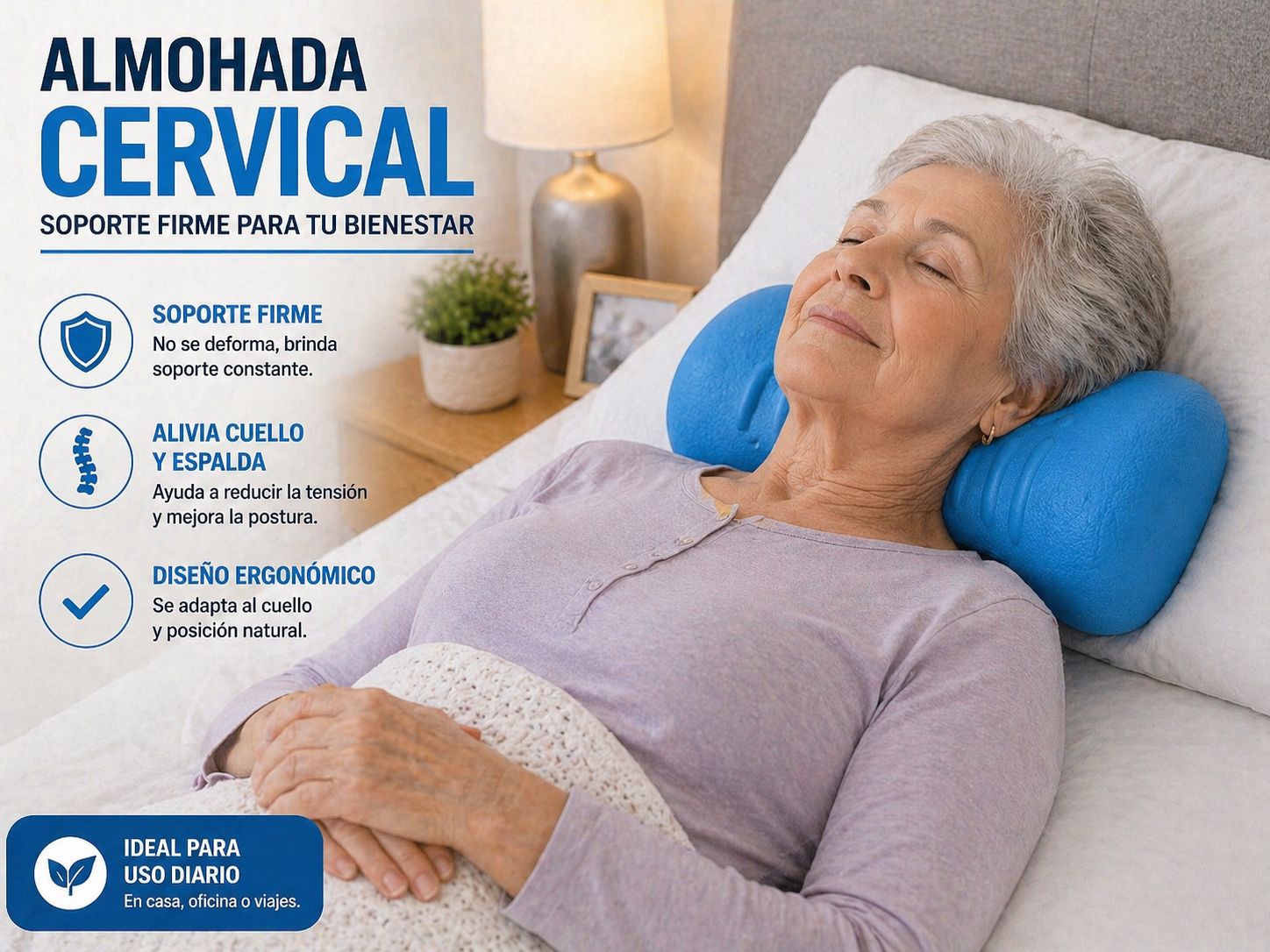 ALMOHADA CERVICAL ORTOPÉDICA