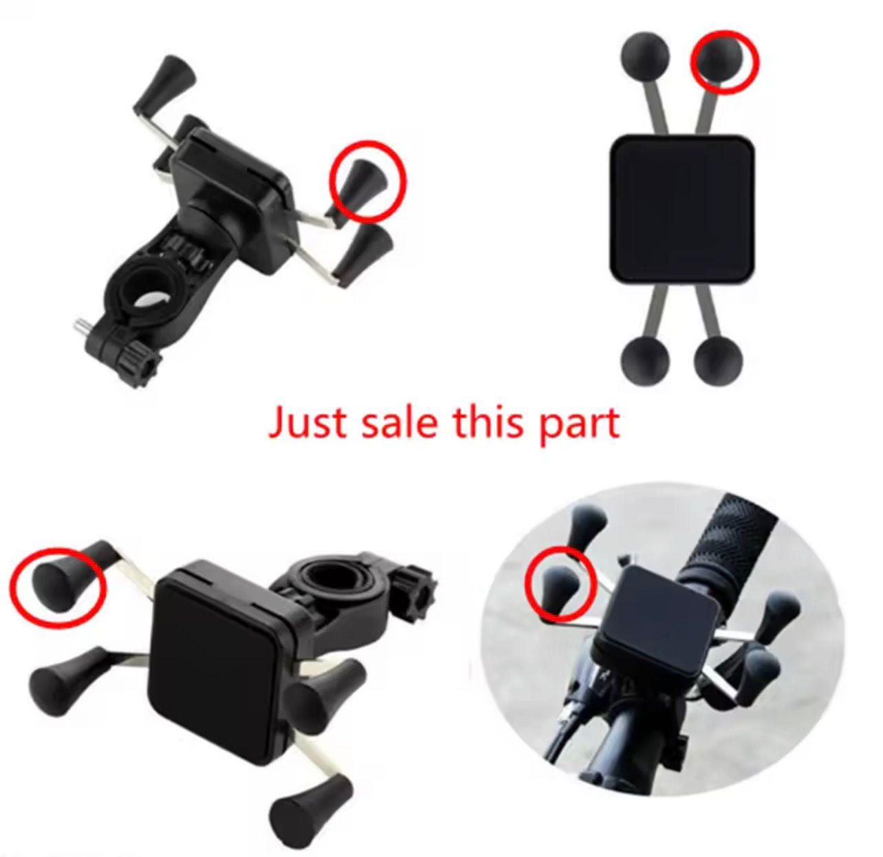 SOPORTE UNIVERSAL DE CELULAR PARA MOTO