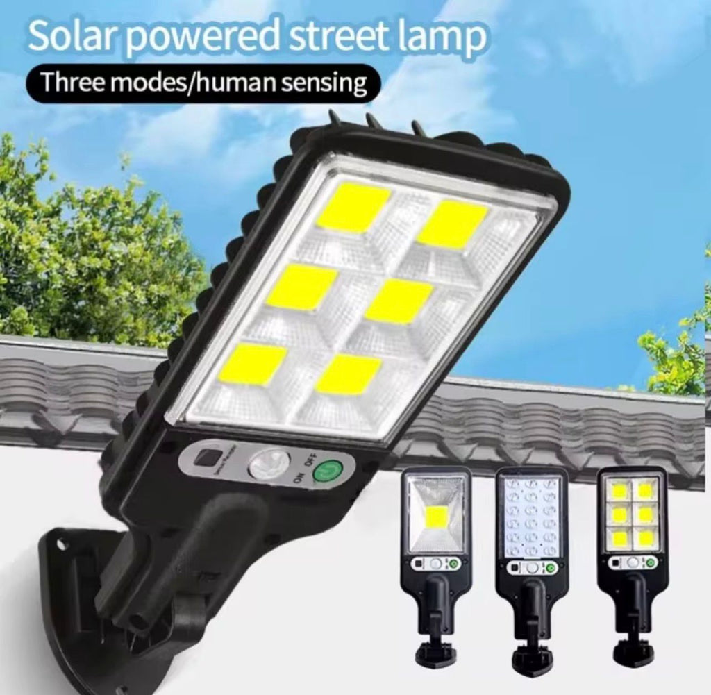 LÁMPARA SOLAR LED CON SENSOR